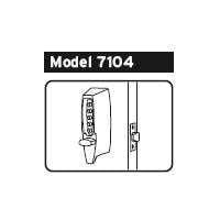 Simplex 7100 - Latch