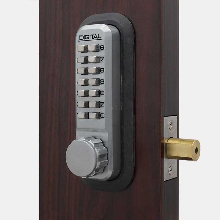 Lockey 2210DC in Satin Chrome