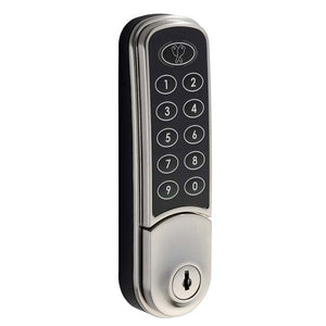 Lowe & Fletcher 3960 in Brushed Nickel Angled Closed