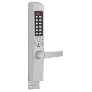 Photo of Kaba E-Plex E3066 in satin chrome.