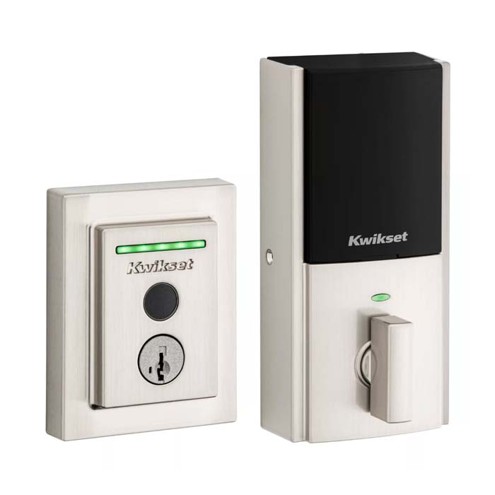 Kwikset Halo Touch in Satin Nickel