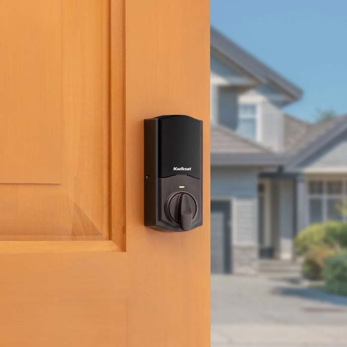Kwikset Halo Touch in Venetian Bronze on Interior