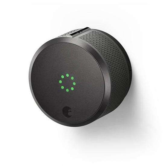 August Smart Lock Pro Dark Grey