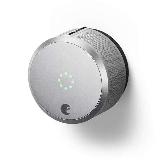 August Smart Lock Pro Silver