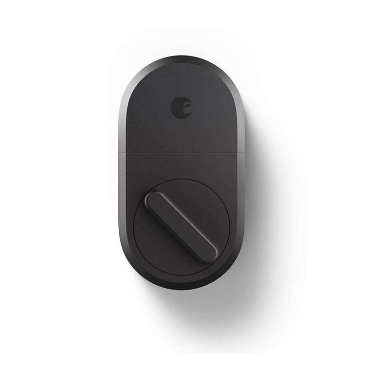 August Smart Lock in Dark Grey