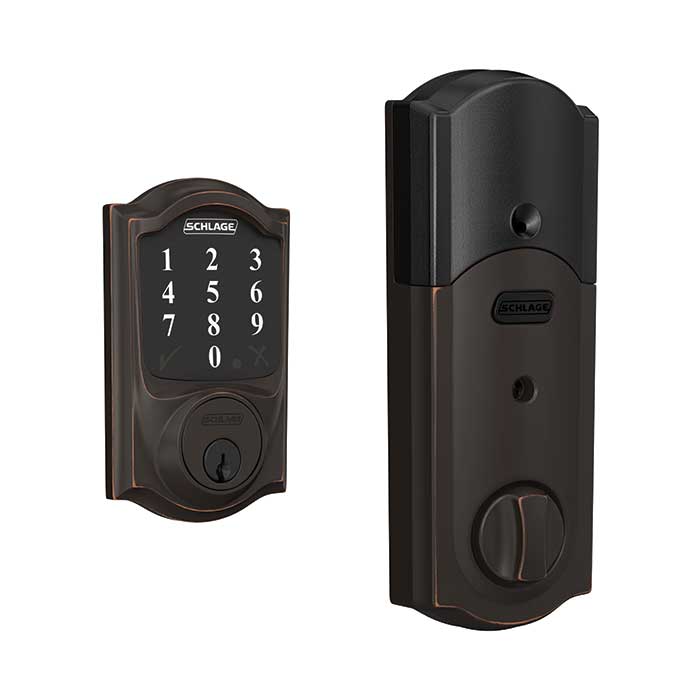 BE468 - SCHLAGE Connect in Aged Bronze