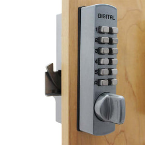 Lockey C150 in Satin Chrome installed