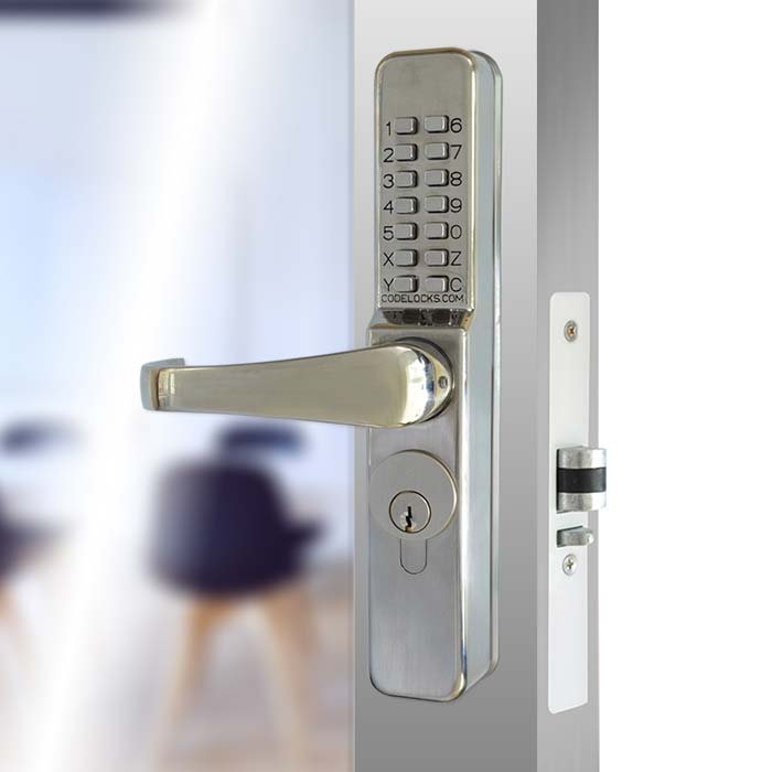Codelocks CL460 glass door lock
