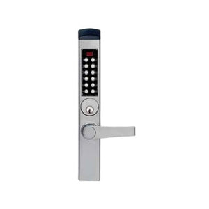 Photo of Kaba E-Plex E3766 in satin chrome.