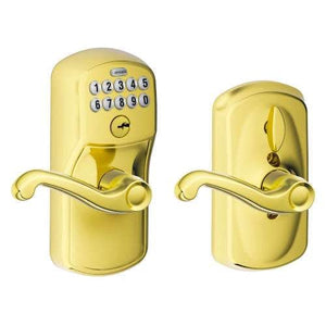 Schlage FE595 PLY FLA