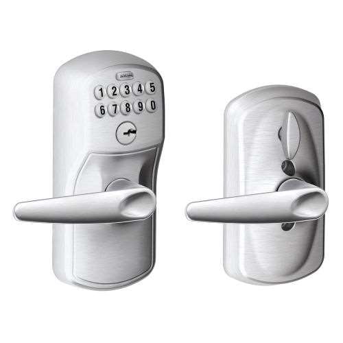 Chrome lever lock