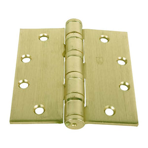Hager BB1168 4.5x4.5 in Satin Brass