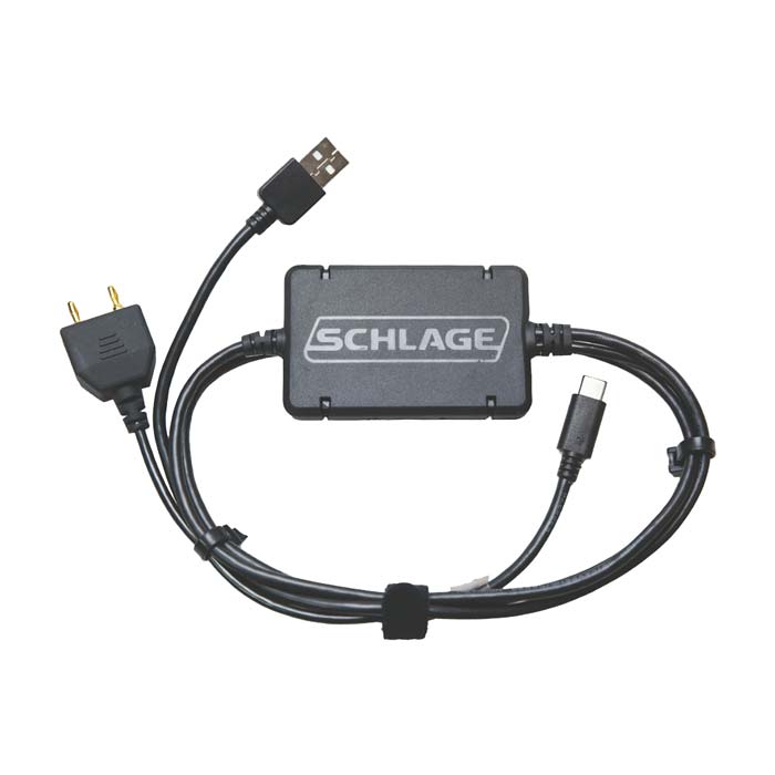 Schlage SUS-A all-in-one solution with separate connectors