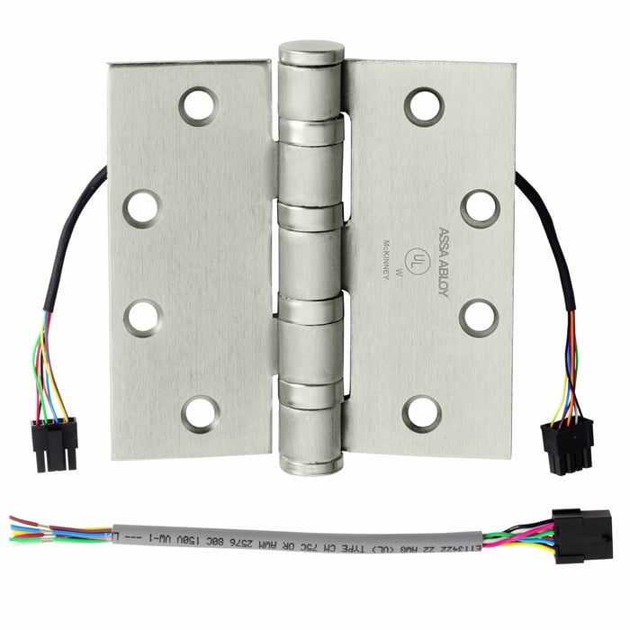 McKinney T4A3386 QC8 in Satin Chrome