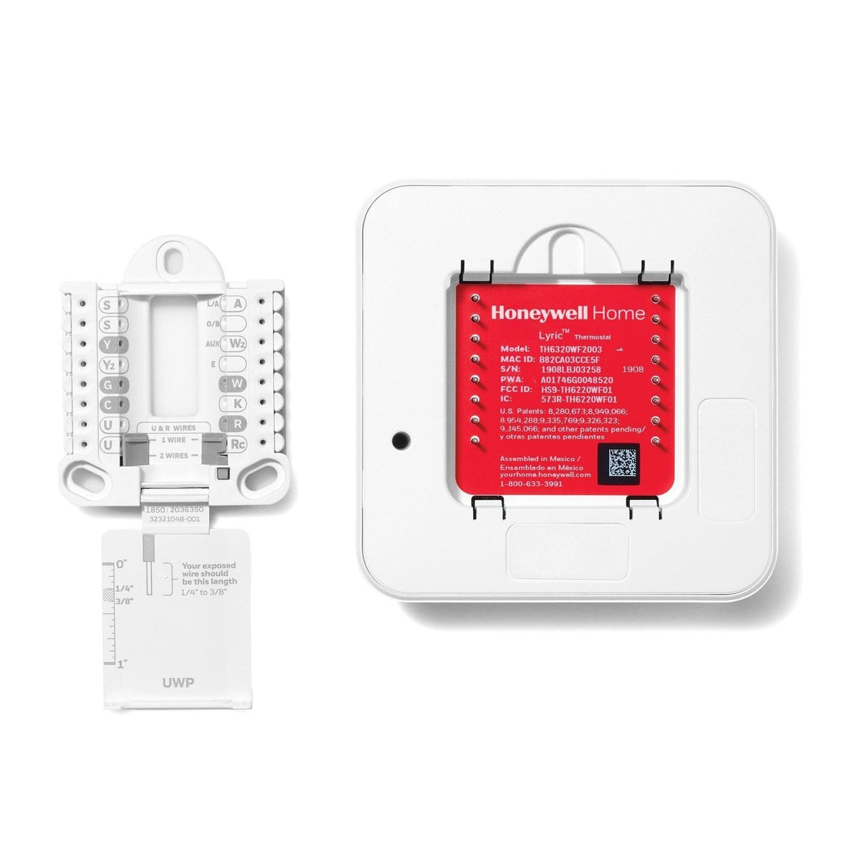 Honeywell TH6320ZW2003 Z-Wave Thermostat Programming