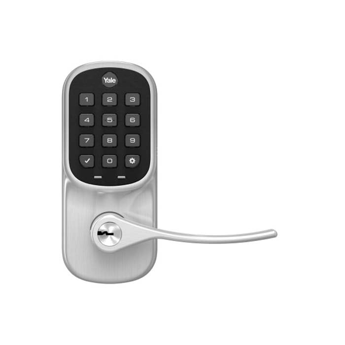 Yale YRL216 in Satin Nickel Exterior