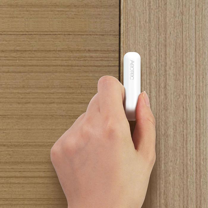 Sensor on door