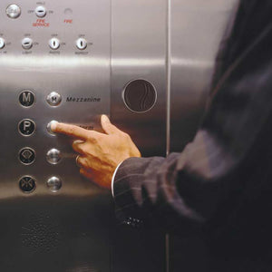 Saflok Quantum RFID RCU QTM on elevator interior