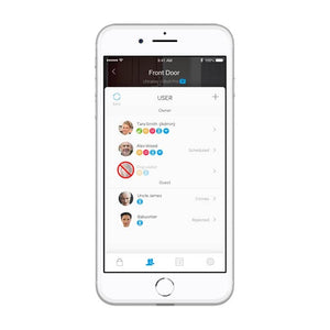 Manage Users right from your Smartphone